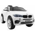 Autko BMW X6M na akumulator Biały JJ2199